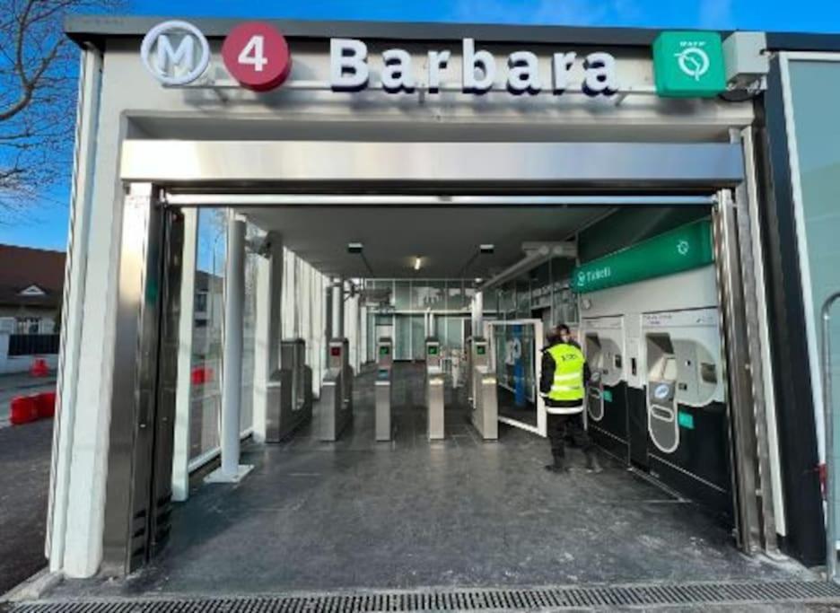 Magnifique Duplex 45 M2 Aux Portes De Paris Metro Barbara A 30Mn Expo Porte De Versailles Montrouge Bagian luar foto