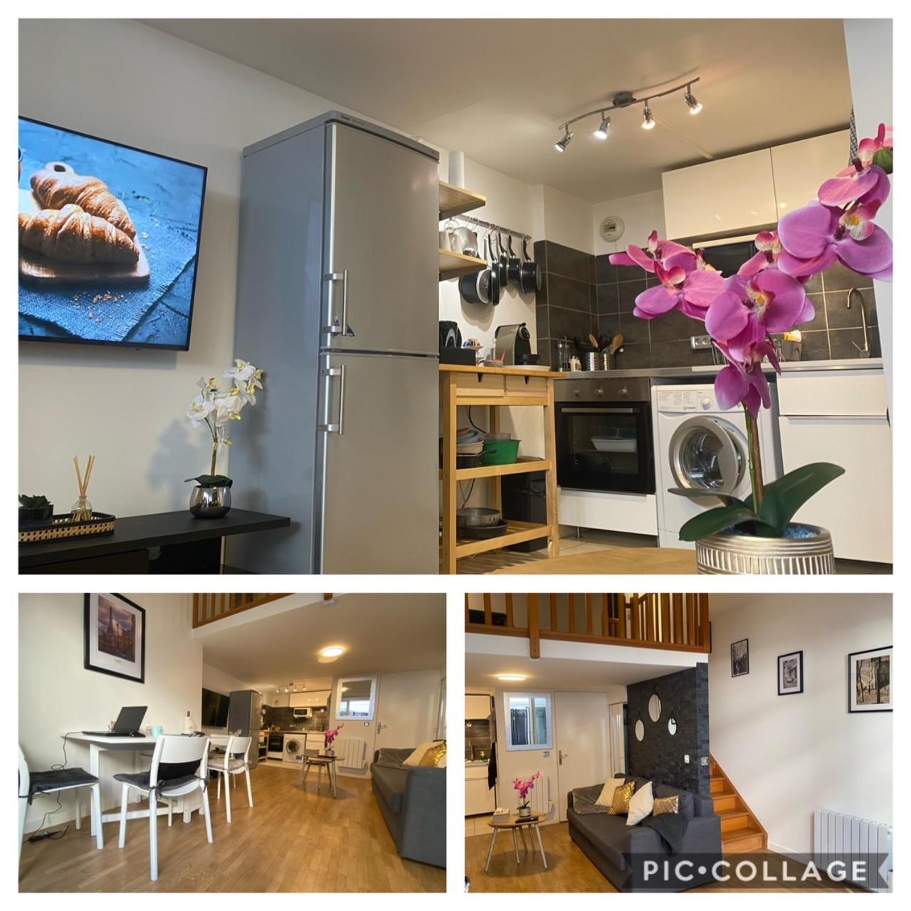 Magnifique Duplex 45 M2 Aux Portes De Paris Metro Barbara A 30Mn Expo Porte De Versailles Montrouge Bagian luar foto
